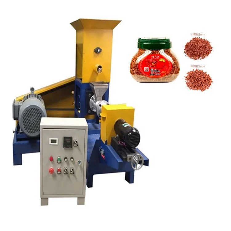 Manufacturer's direct selling fish feed suspension extruder Corn grain puffing suspension feed extruder