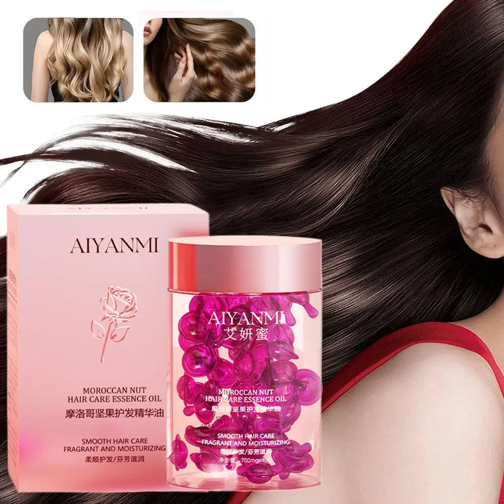 

Vitamin Hair Care Oil Capsule Silky Treatment Improving Hair Smooth Deeply Reducing Loss Nourishing Damaged Serum Growth Re C9C5