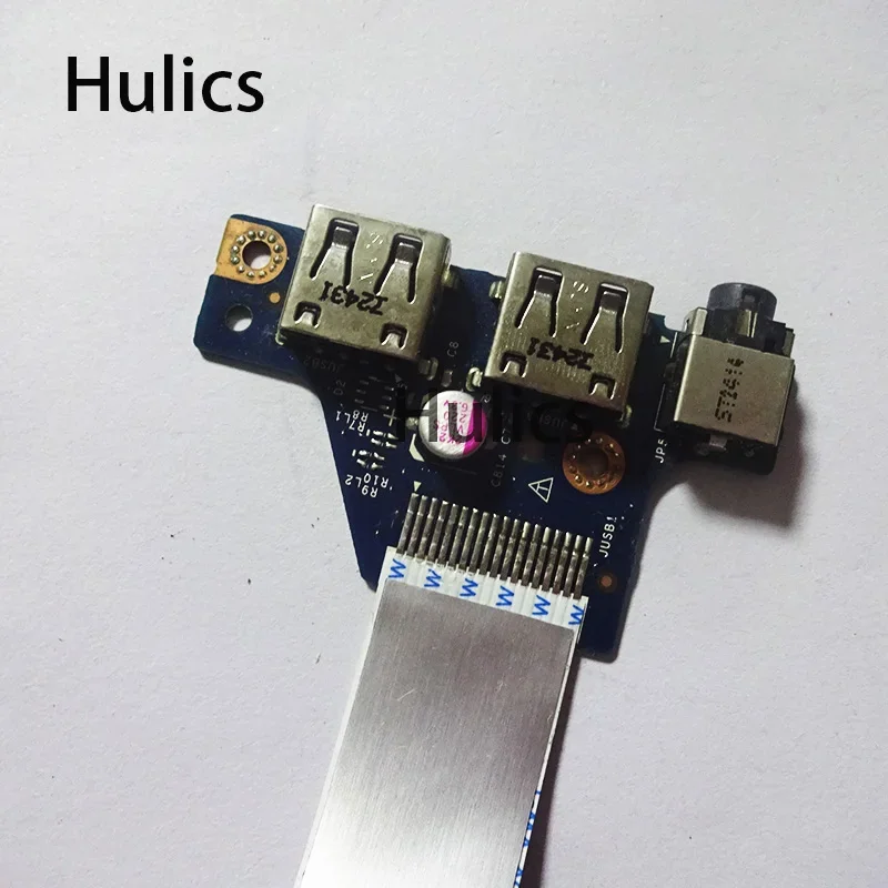 Hulics Used For Lenovo Z500 P500 Z500T Z400 P400 Z400T Laptop USB Cable Audio Sound Card Board VIWZ1_2 LS-9062P