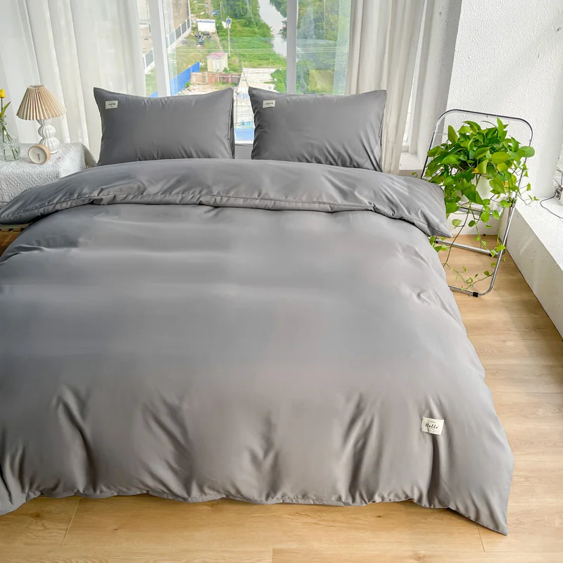 bonenjoy-1-copripiumino-morbido-150x200-grigio-copripiumino-queen-king-size-biancheria-da-letto-spazzolata-senza-federa
