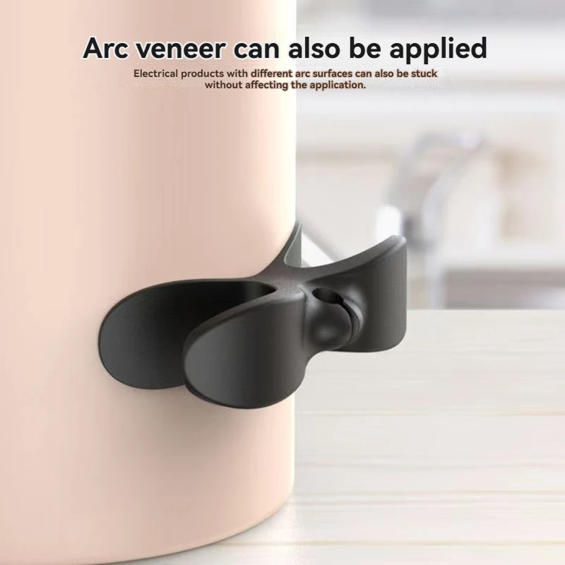 4個/ケーブルオーガナイザー弓型ハブ、複数の色をご用意、ポータブルケーブルオーガナイザー