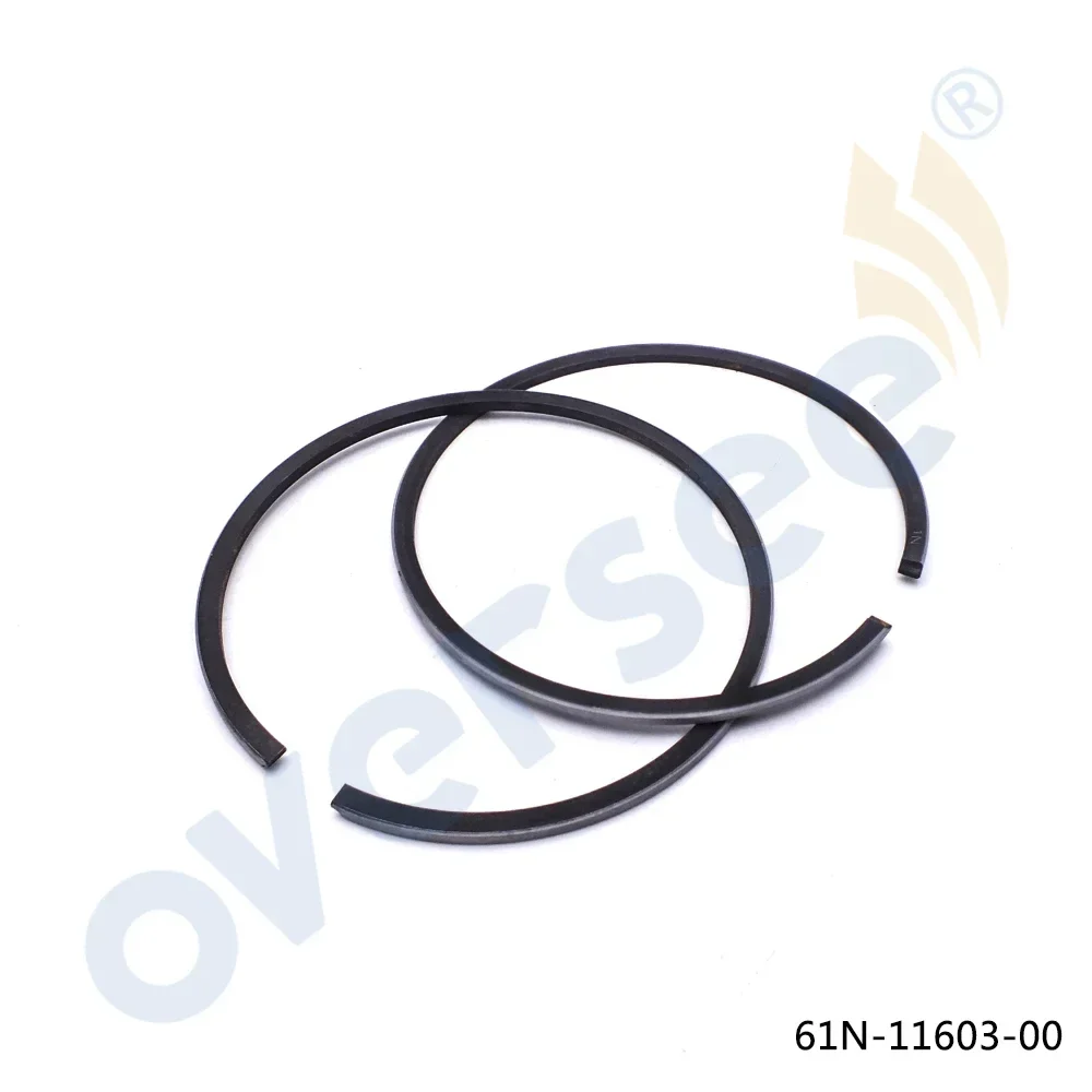 61N-11603-00 Piston Ring Set STD For Yamaha 25HP 30HP Outboard Engine Boat Motor new aftermarket Parts 61N-11603