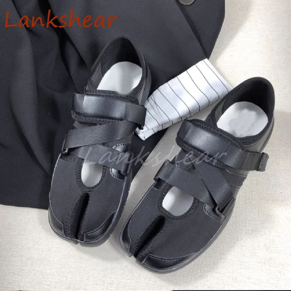 Pinch Toe Flat Sole Women Shoes Fashion Casual Black Niche Design Slip On Canvas Summer Cross Tied Women Shoes New Arrivals