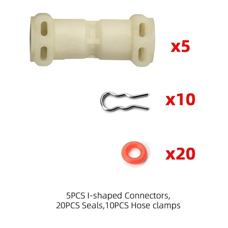 【HOME TOOL】Spare Part I-Form Thermoblock Connector For Jura C E F S X Z ENA Series-I-Shaped Fluid Connection For Coffee Machines
