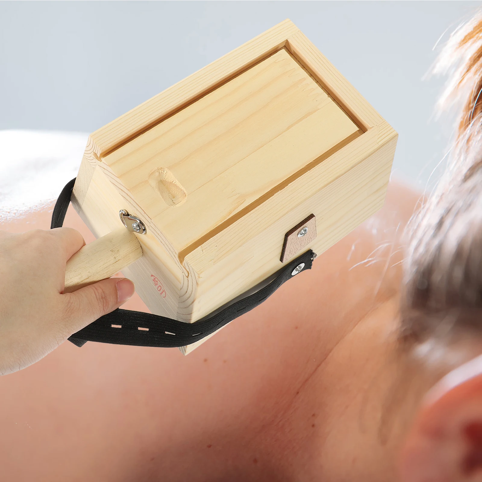 

Moxibustion Box Body Massager Gadgets Elderly Tool Conical Device Holder Wooden Miss