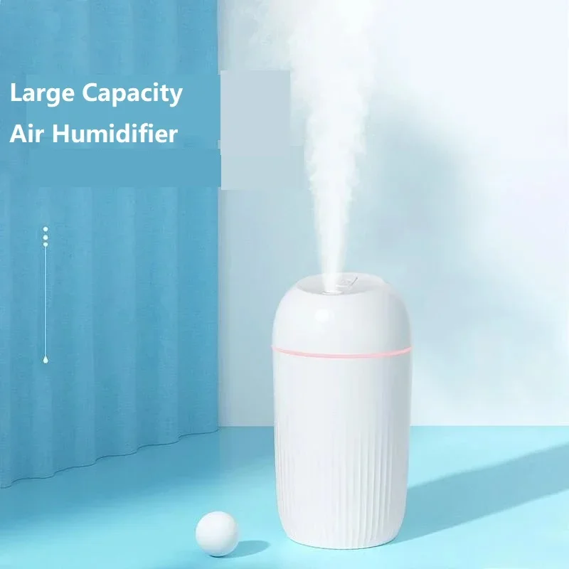 400ML USB Silent Air Humidifier Aroma Diffuser Gentle Night Light - Home Car Fragrance Portable air purifier Humificador lluvia