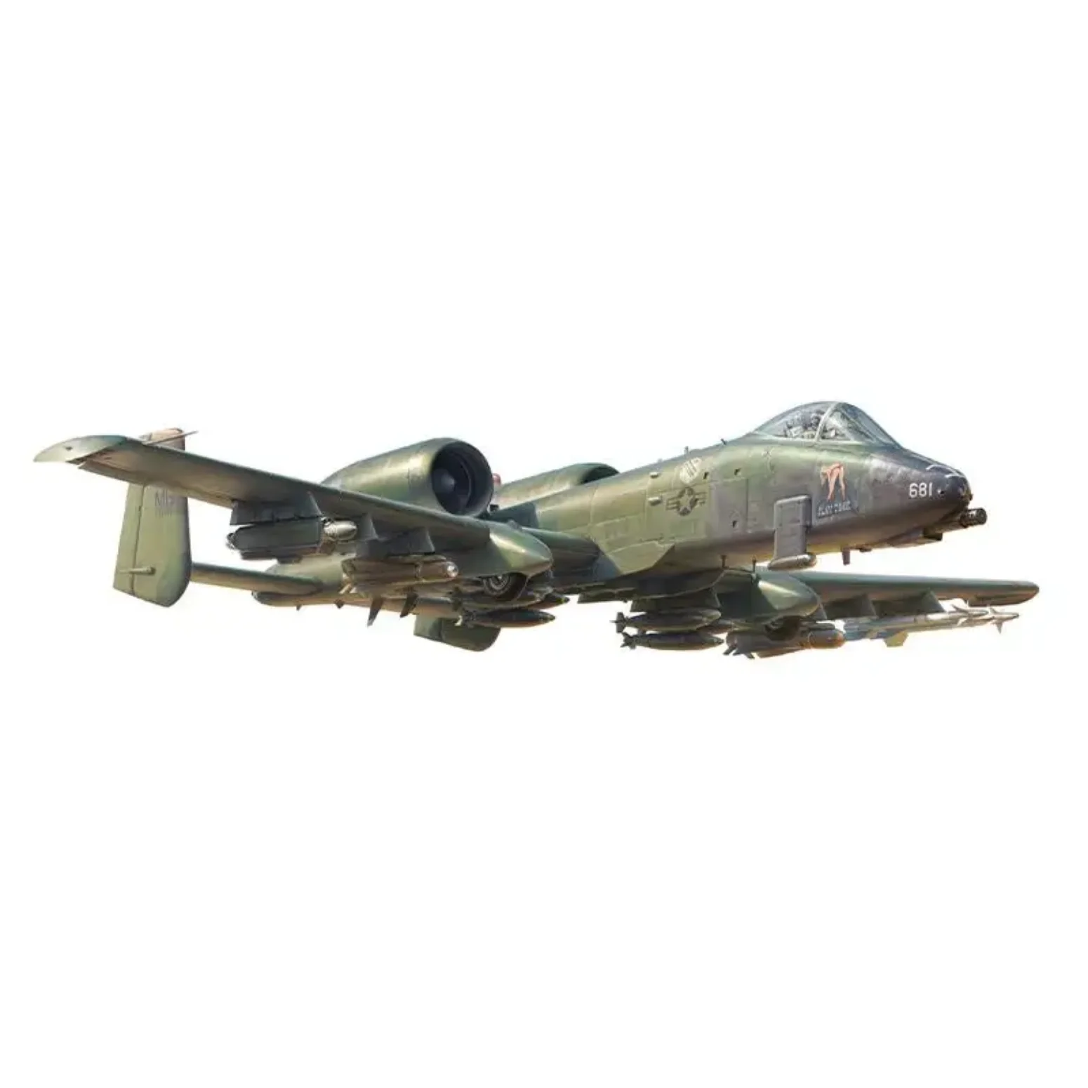 Zusammenbauen Sie den Maßstabsflugzeug-Modellbausatz L4825 im Maßstab 1:48 A-10A Thunderbolt II Close Air SupportBy Great Wall Hobby