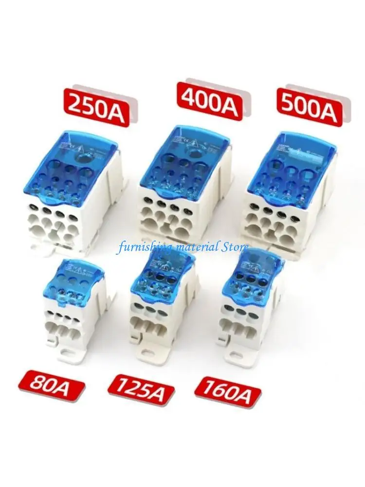 

Y5GD Reliable Wire Connectors 1 In 6 Out Small Levers Designs for Quick installs