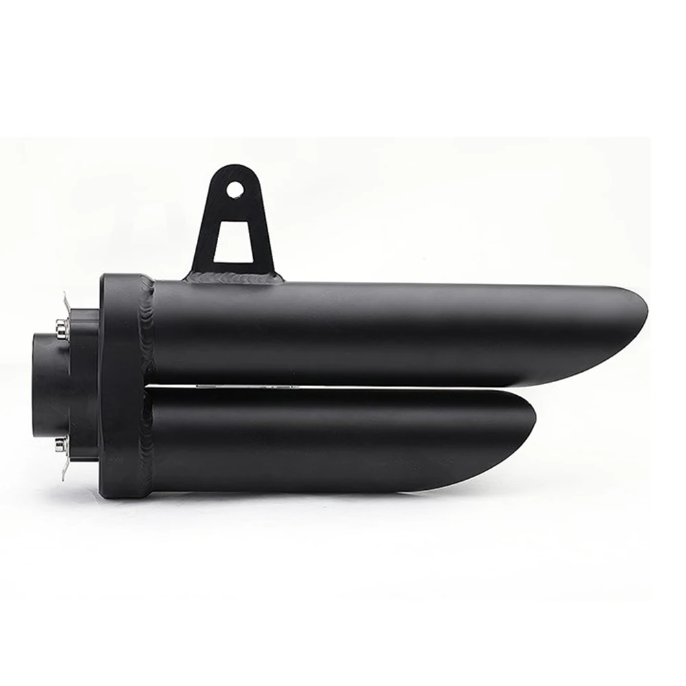 

Motorcycle Double Outlet Explosive Street Exhaust Pipe BN600 GP1 ER6N 400NK ZX6R Modification