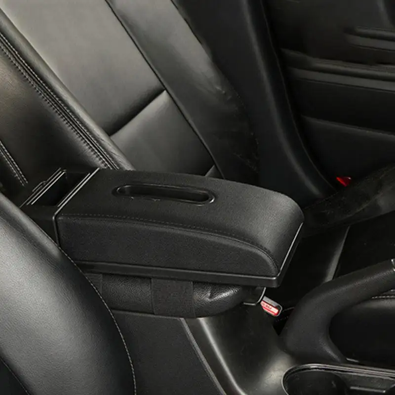 Car Center Console Cushion Pad Auto Center Console Pad With Pocket And Tissue Box Vehicle Armrest Protector Car Armrest Box Pad