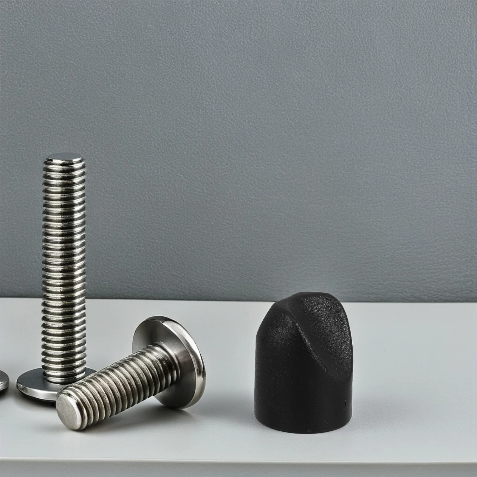 Tampas de substituição para cadeira dobrável, 8 peças, preto, plástico resistente, plugues de estabilidade, tampas resistentes, acessórios para móveis de pátio ao ar livre