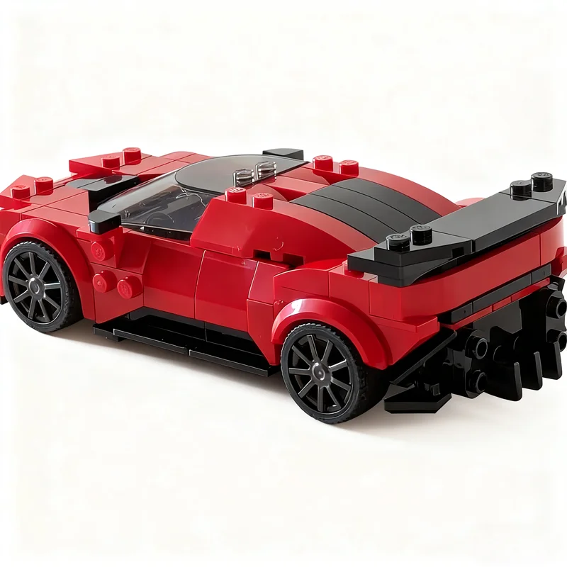 265 elementów MOC Bugatti Centodieci City Champions Model Superauta Klocki Konstrukcyjne Zabawka Prezent na Boże Narodzenie Edukacyjne Klocki