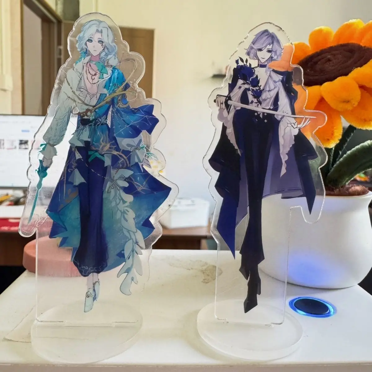 Anime Identity V soporte acrílico modelo figuras Joseph Desaulniers Cosplay decoración de escritorio modelo placa accesorios adornos regalo de Navidad