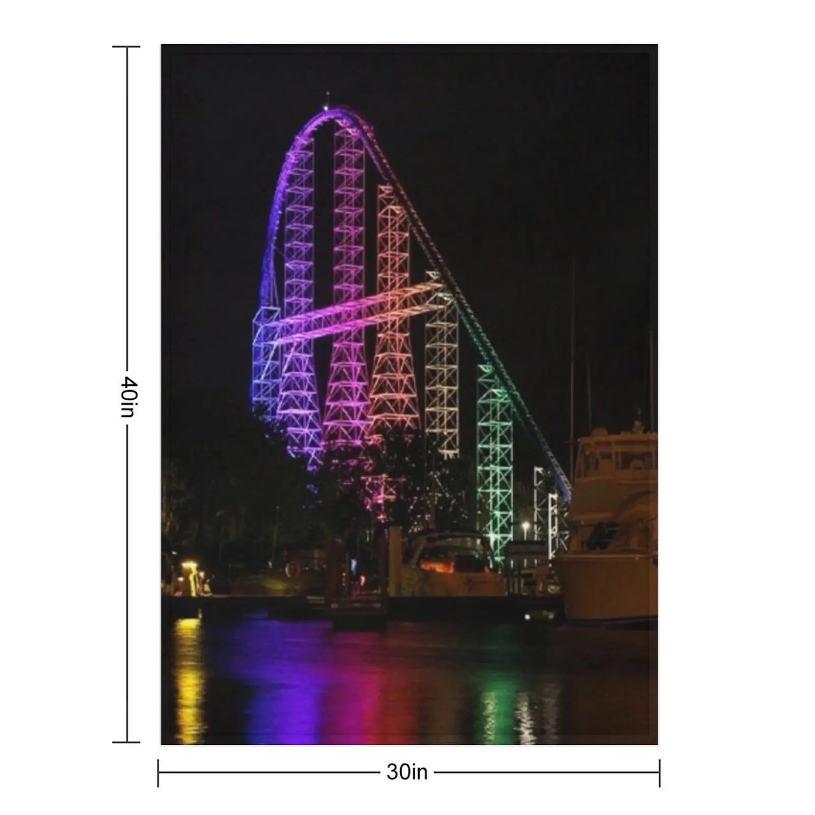Millennium Force Throw Blanket christmas decoration funny gift Thermal Decorative Sofas Hairy For Sofa Thin Blankets