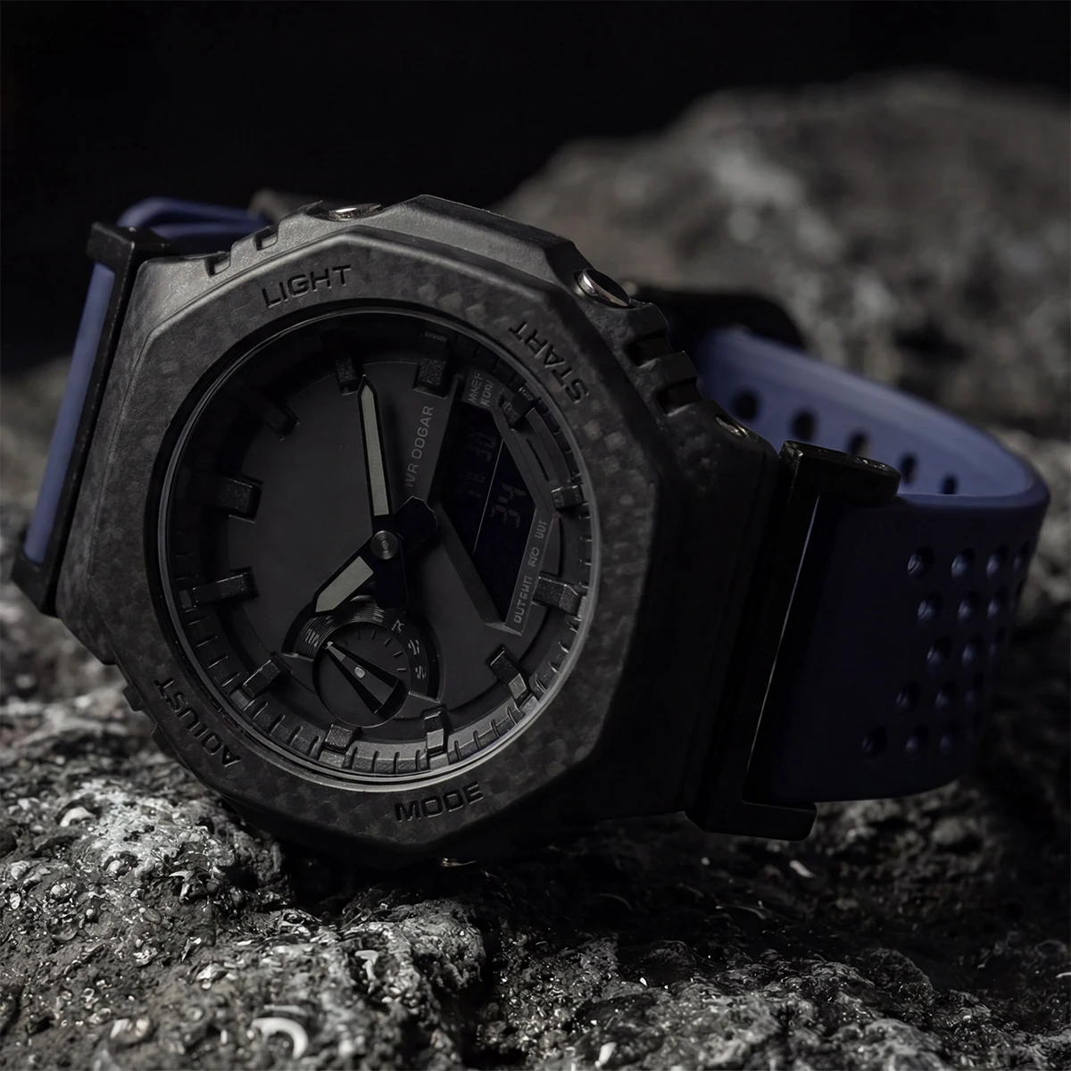 Silikonarmband für Casioak-Uhr GA-2100 DW5600 5000 5035 G-5600E GW-B5600 GA-110 Soft Sport Loop Armband Armbandzubehör