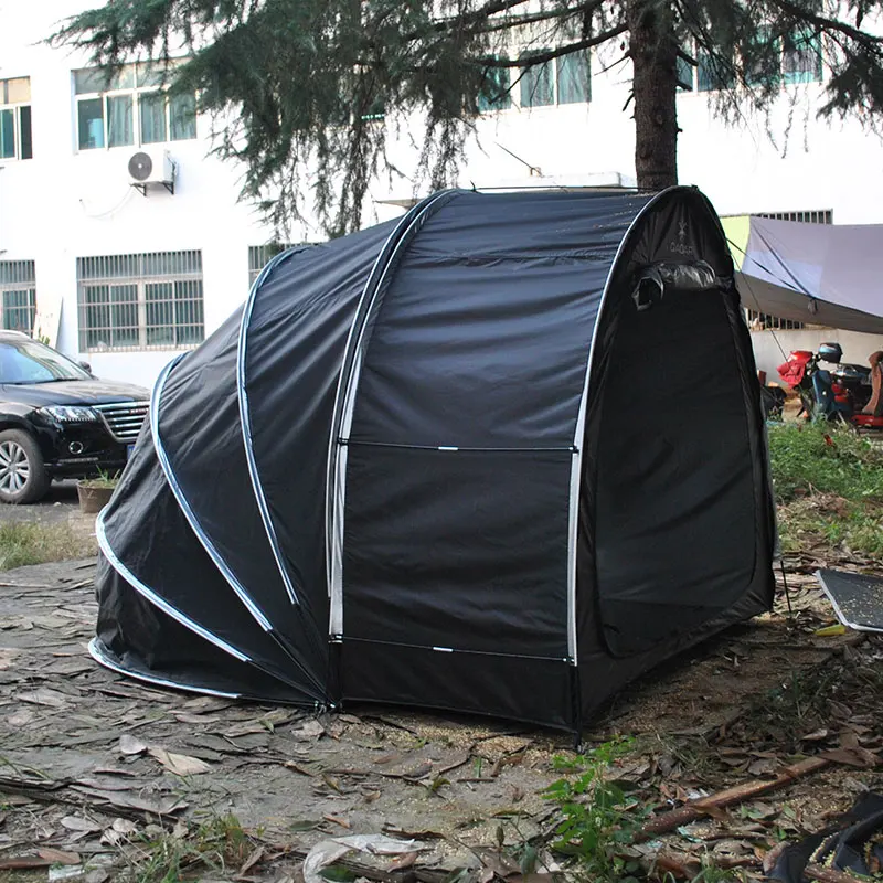 Outdoor Bicycle Storage Shed Tent, 210D Silver Coated, Oxford Cloth, Portable, Waterproof, Tidy, Foldable, Single Bike Shelter