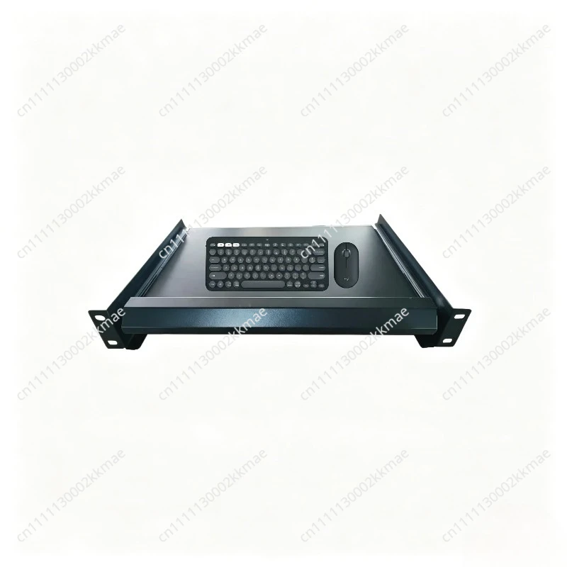 19-Inch Universal Rack Mount Keyboard Tray, Heavy Duty Slides for Server & Switch Cabinet