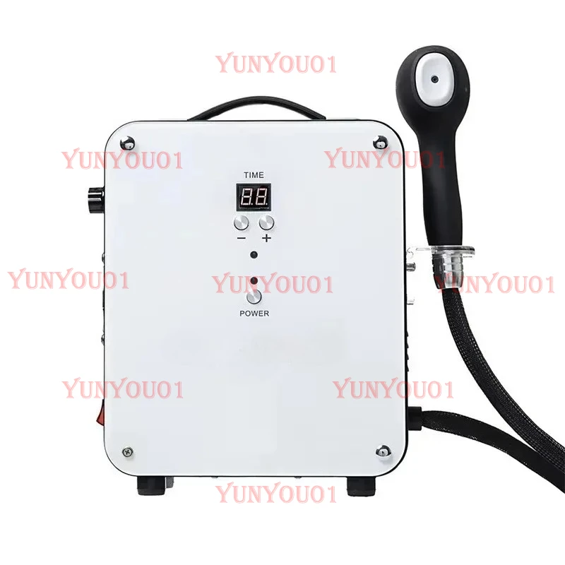 1300w Multifunctional Nano Steam Gun Blue Light Nano Hair Steamer Hair Salon Steamer Spray Gun Deep Conditioning Styling To