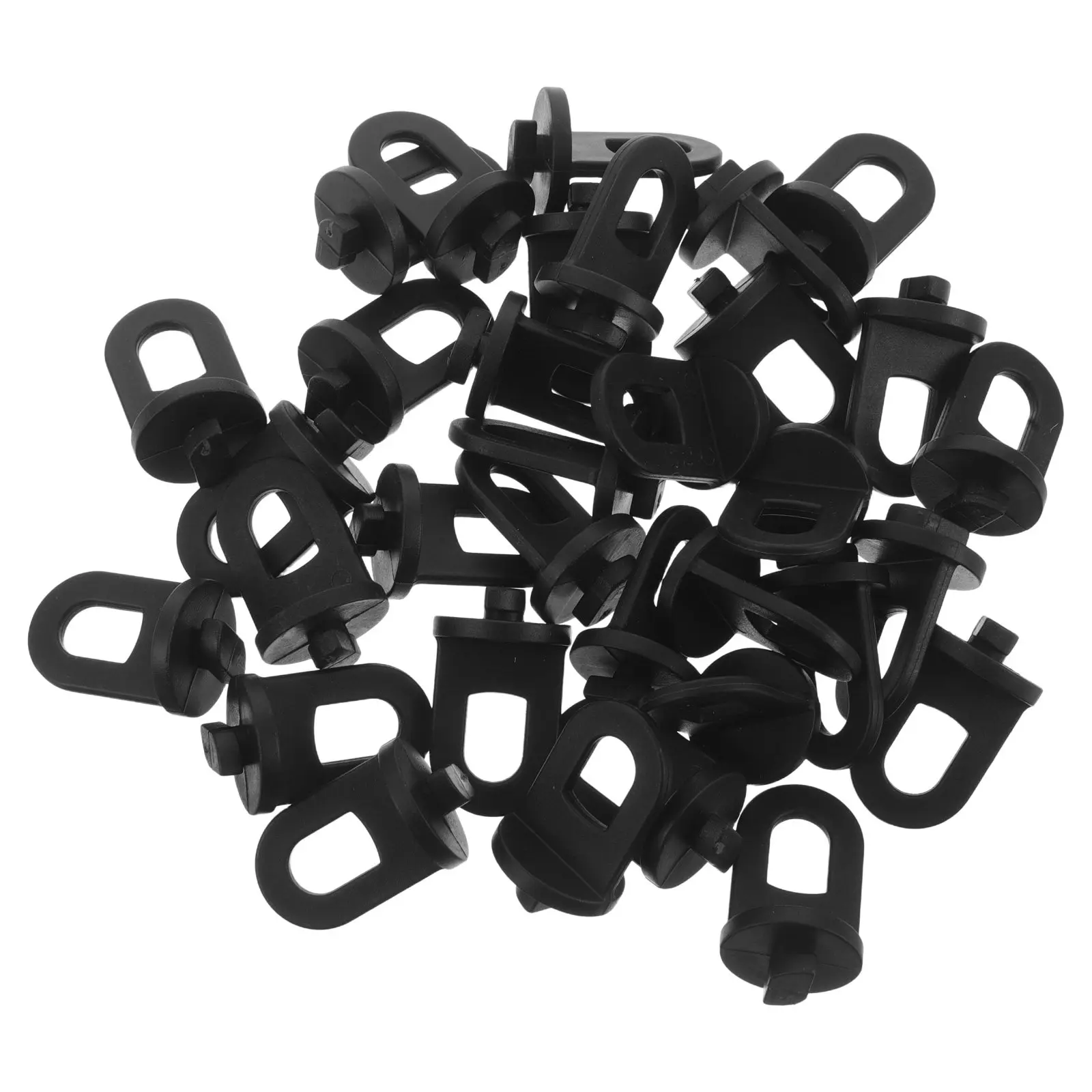 

100 шт. зажимов для теплиц, сверхпрочные пластиковые клипсы для поддержки растений, крючки-держатели для подвесных горшков, аксессуары для домашнего сада