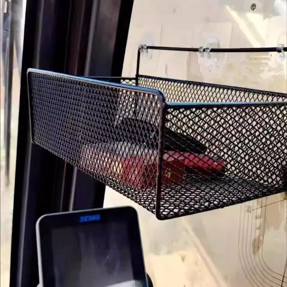 صندوق تخزين Tru Cab Excavator abber hine سلة تخزين لاصقة قزم منظم السيارة ملحقات بسيطة محمولة باليد