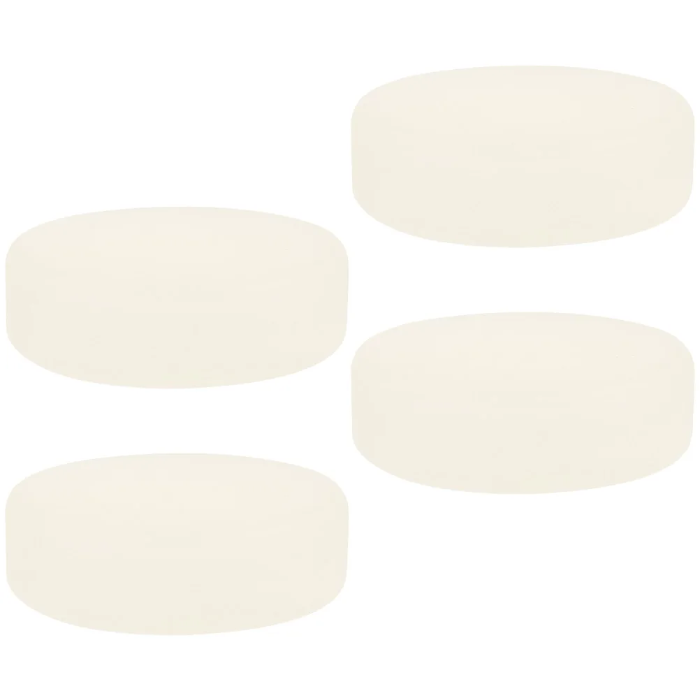 

4 Pcs Clear Texture Ice Hockey Puck Equipment Indoor Reasonable Price Light up Pvc Training Fine Workmanship