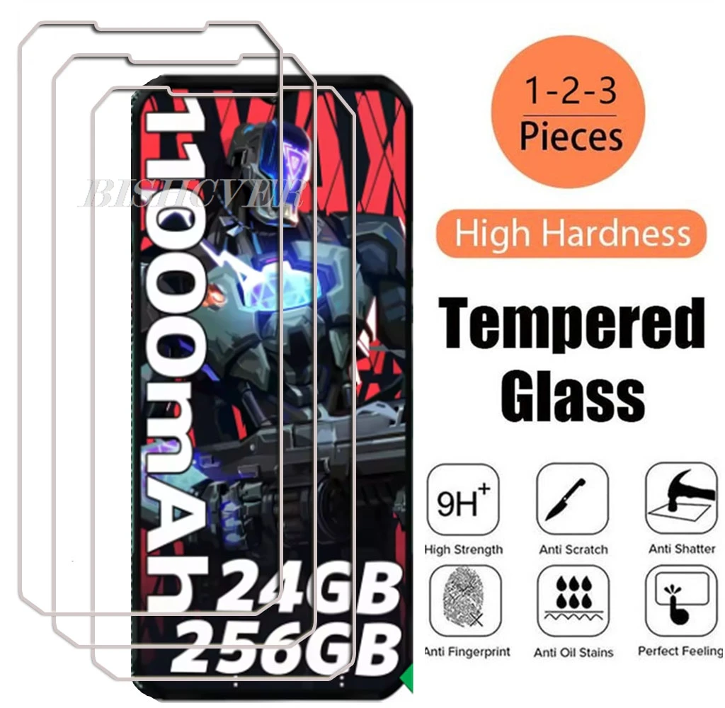 1-3 PCS Tempered Glass For Oukitel WP39 pRO 6.6" 2024 OukitelWP39 WP35 Pro WP35S Screen Protective Protector Phone Cover Film