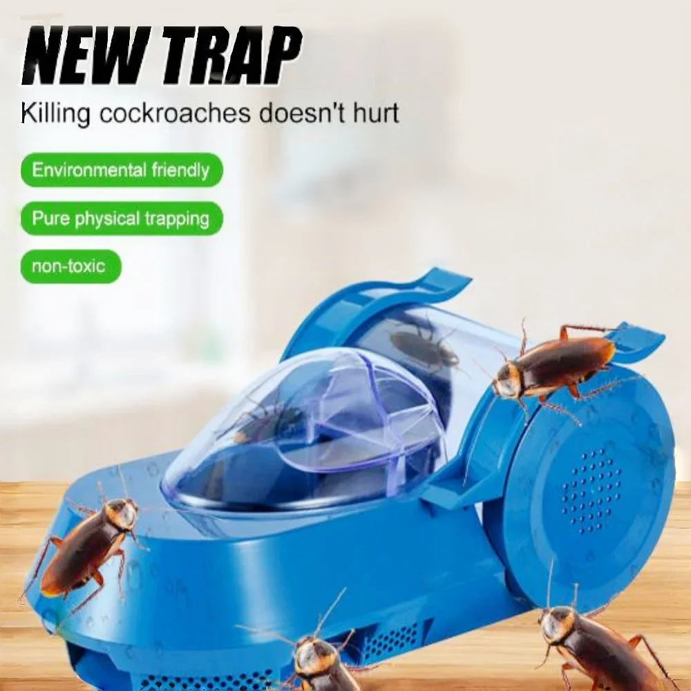 Cockroach Trap Box Mini Car Shaped Roach Catcher Physical Baits Killing Cockroach Box Household Cleaning Tool