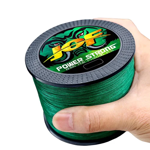 Imagen 2 del producto Línea de pesca de carpa JOF X12, 300M, 500M, 1000M, 100M, 12 hebras trenzadas, multifilamento japonés, alambre de PE, aparejos suaves y duraderos súper fuertes