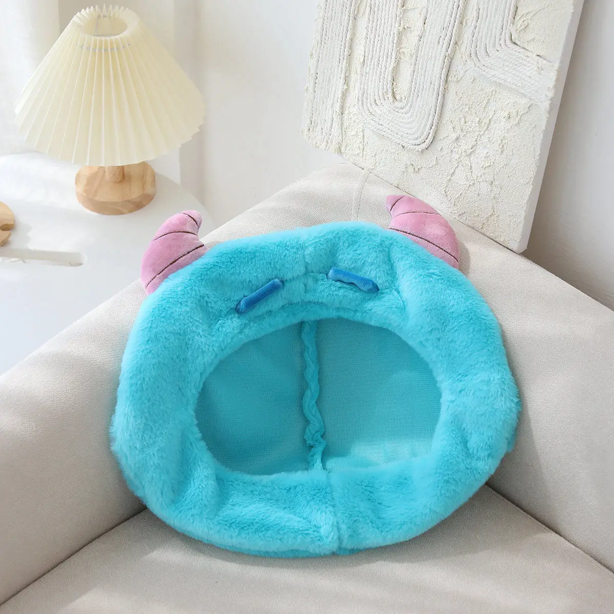 Three Eyed Pillow BlanketPillow Blanket Soft Seat Cushion For Office Washable High Quality For Children's Giftsr