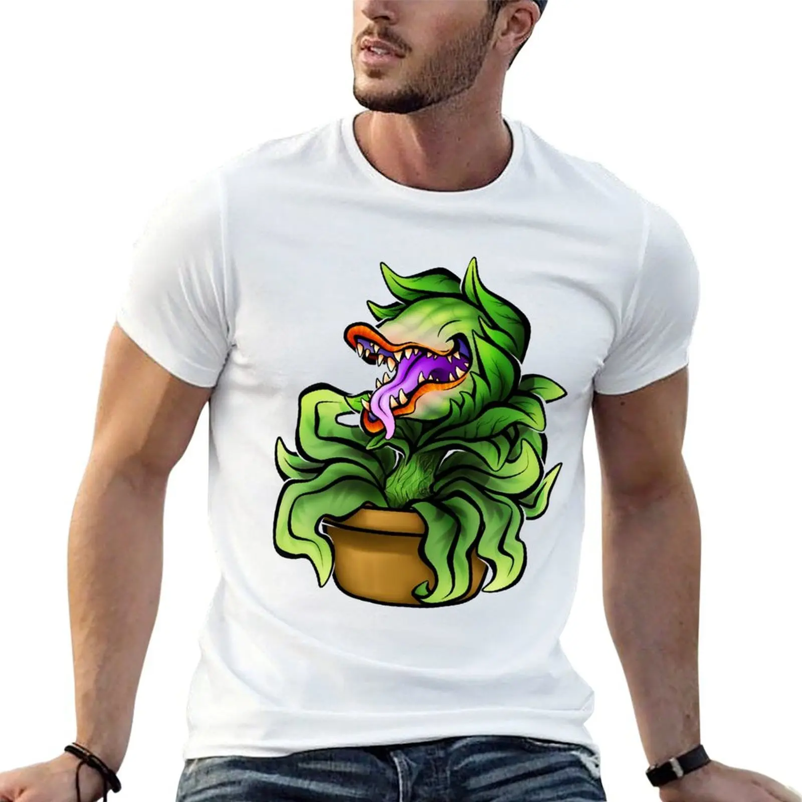 

Feed Me, Seymour! T-Shirt cotton t shirt man t shirt man luxury T-Shirt