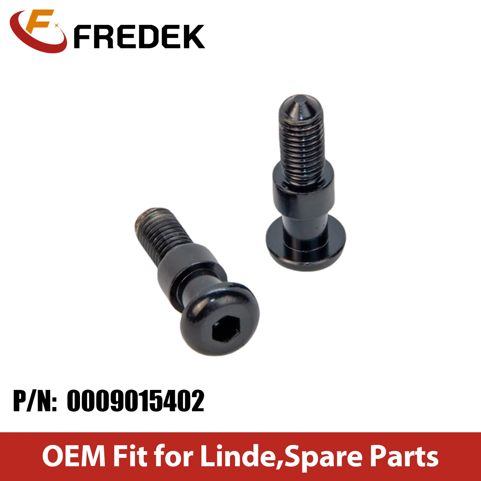 High Strength Forklift Parts Pan Head Screw with Ball End 0009015402 Fillister Head Bolt for Linde 115 R14 R16 Reach Truck