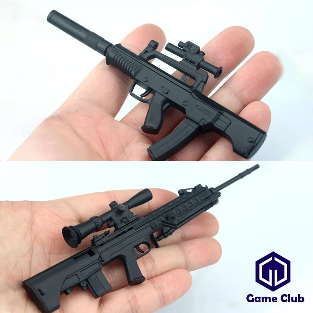 TYM 1/6 Scale Weapon QCW-05 Submachine Gun Type 88 Sniper Rifle Gun Model For 12