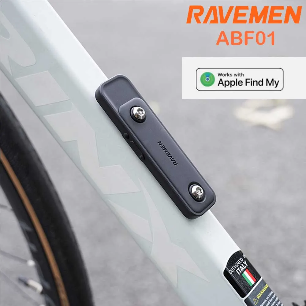 RAVEMEN ABF01 자전거 GPS 추적기 Apple iPhone용 자전거 위치 추적기 태그 내 앱 찾기 충전식 방수 IPX6 분실 방지