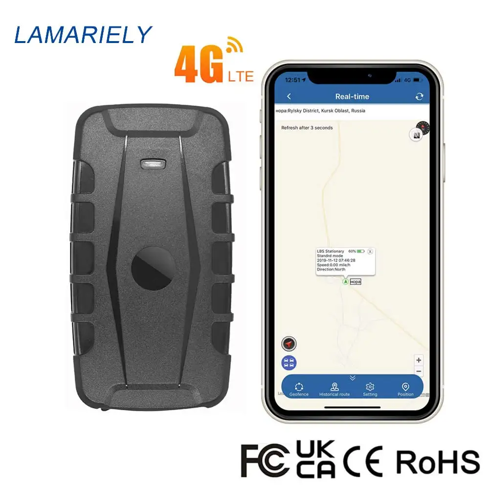 Car Tracker GPS Tracker Car 2G 4G 20000mAh Tracking GPS Locator Waterproof IP67 GPS Tracker Auto Magnet  Free APP PK TK905