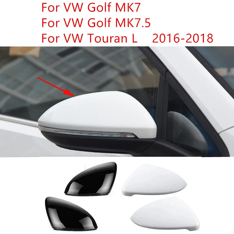 

Крышка бокового зеркала для VW Golf 7 MK7 MK7.5 Touran L, корпус зеркала заднего вида, колпачки, автомобильные детали, аксессуары, накладка