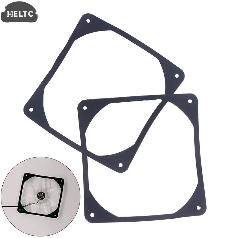 2/4Pcs Silicone 120x120MM Anti Vibration Silicone Rubber Fan Gasket For Computer Case Fan Shock Proof Absorption Pads