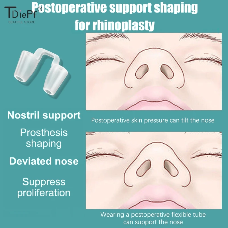 1pcs Silicone Nose Up Shaper Bridge Booster Shaping Clip Shaper Bridge Straightening Beauty Nose Clip Corrector Massage Tool