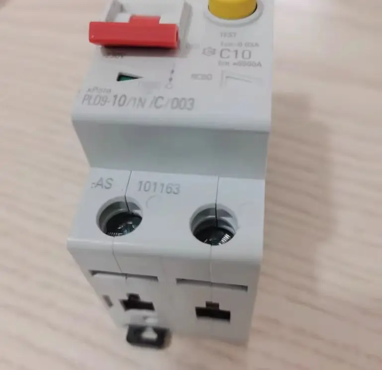New  PLD9-10/1N/C/003 Integrated electronic leakage protection Circuit breaker