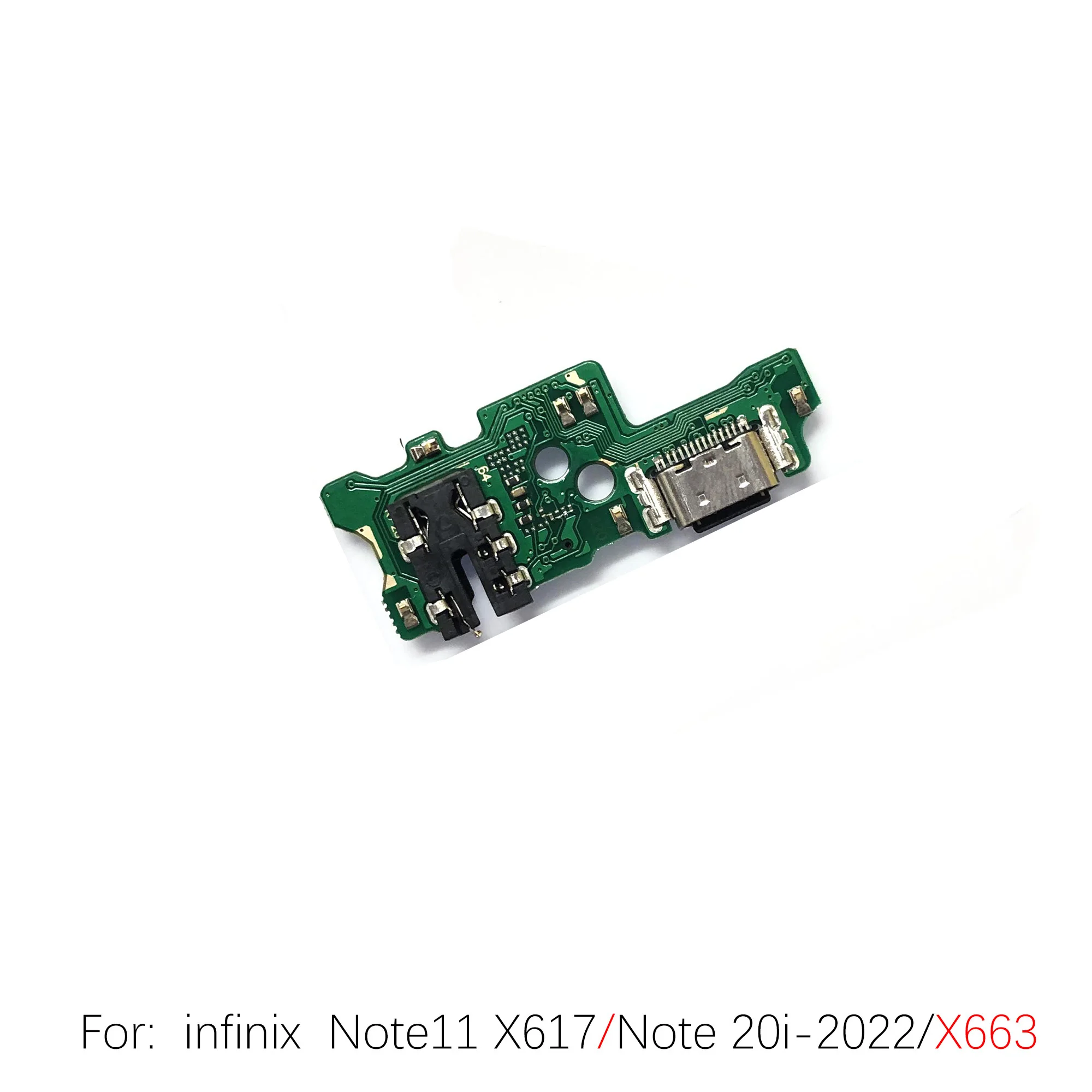 Depalai For infinix Note 12 G96 Note20i X670 X671B X678B X663 X6833B X6716 X676B Charging Flex Cable USB Charger Port