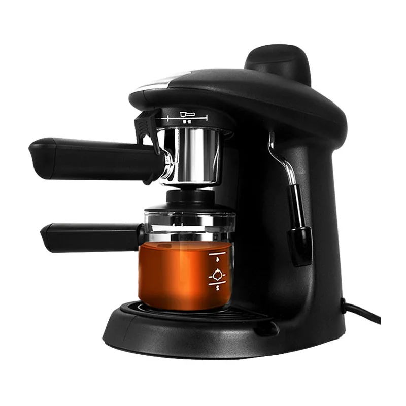 semi-automatic espresso machine steam type coffee machine household freshly brewed coffee maker