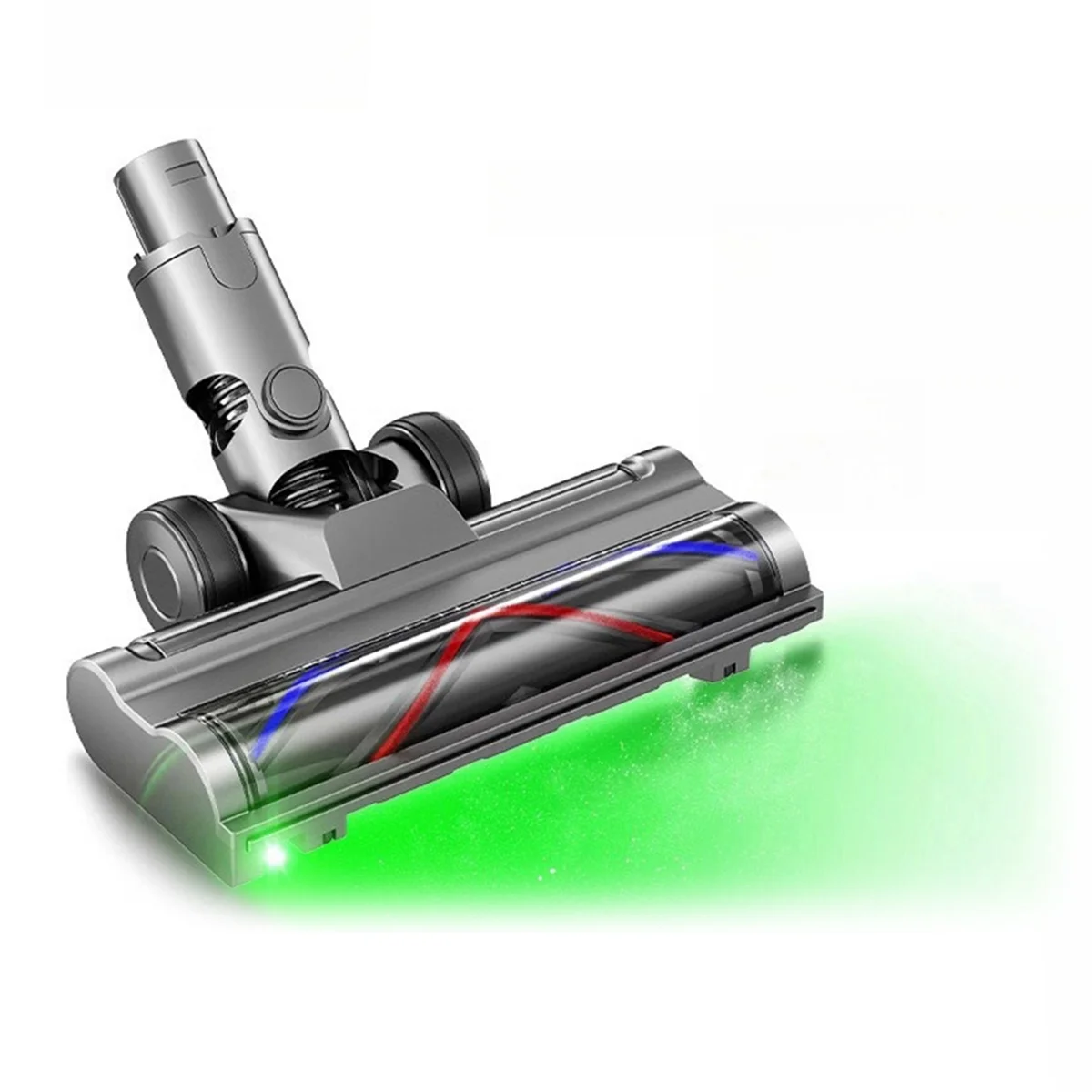 Sales! Electric Floor Brush Head for Dyson V6 DC58 DC59 DC62 DC72 Vacuums Attachment with LED Dust Lights for Floor Cleaner