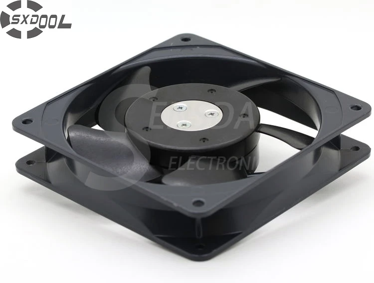 

SXDOOL Cooling Fan 120mm MU1225S-41N 12025 12cm 120mm 220V AC Industrial Axial Blower Cooler