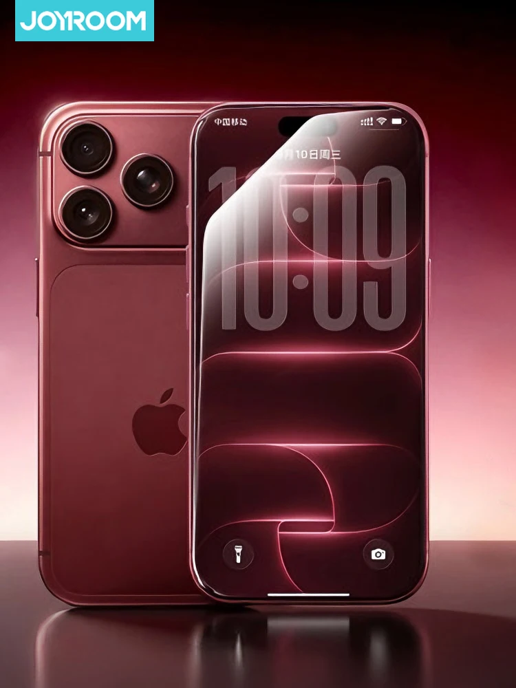Joyroom 3/2/1 Stück HD-Glasschutzfolie für iPhone 18 17 16 15 14 Pro Max Vollbild-Hartglasschutz für iPhone 15