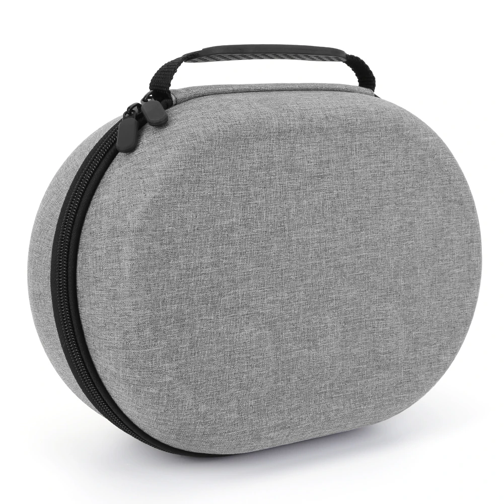حقيبة تخزين محمولة لسماعة رأس ميتا كويست 3 ، حافظة قشرة صلبة من إيفا للصدمات ، منظم مضاد للخدش ، تقسيم بشبكة