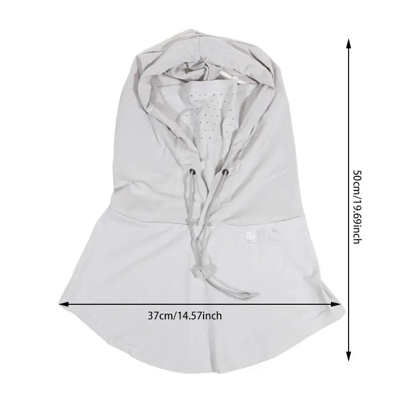 Novo verão anti-uv protetor solar chapéu com máscara xale respirável gelo seda pulôver boné cabeça envoltório unisex praia boné para esportes ao ar livre