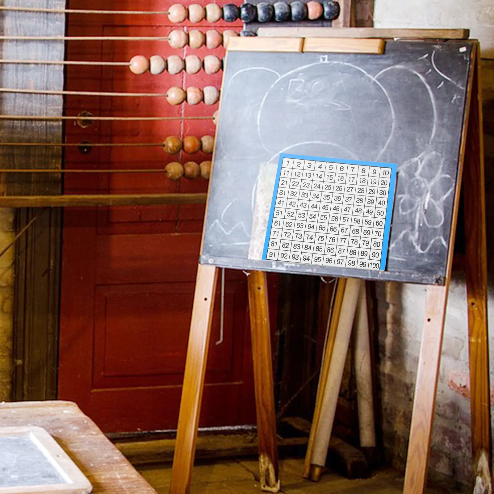 

10 листов таблиц с числами, таблица сотен, математические таблицы для обучения математике, для использования в классе, таблица чисел до 100 для класса