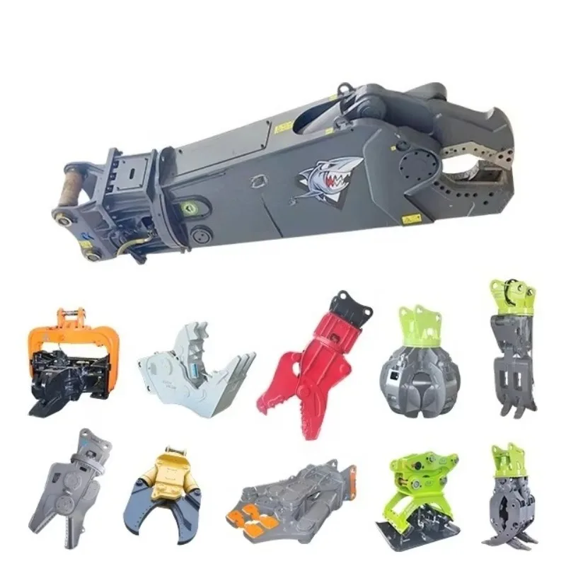 Hydraulic Metal Cutter Eagle Jaw Shearing Machine Heavy Duty Steel Processing Equipment Portable Scrap Recycling Tool