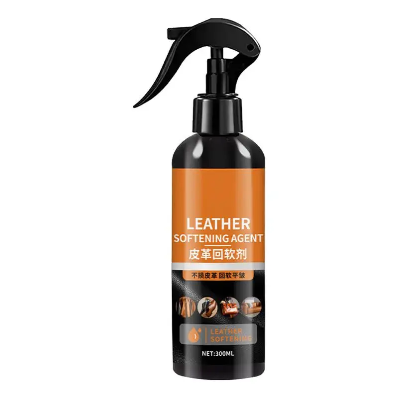 Leather Conditioner 300ml Leather Furniture Cleaner Leather Moisturizer Restore Agent Care Spray For Leather Apparel Furniture