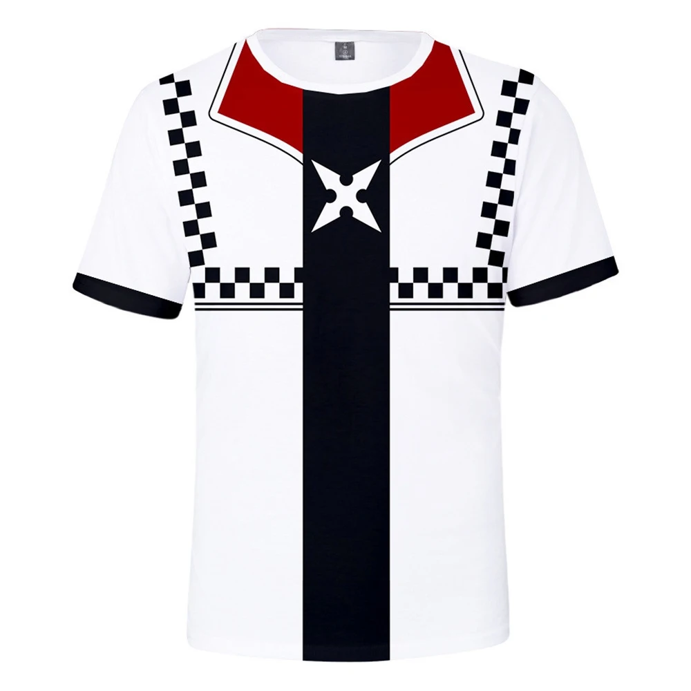 

Hot Game Kingdom Hearts 3d Print T-Shirt Fashion Short Sleeve Cosplay Street Style Top Men Women Children's T-Shirt
