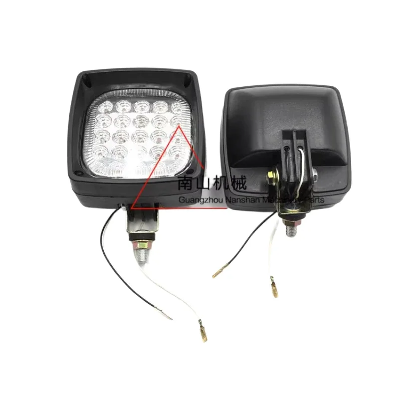 Excavator Parts For E305.5 306 307 312 320 329 336LED Boom Light Toolbox Headlight